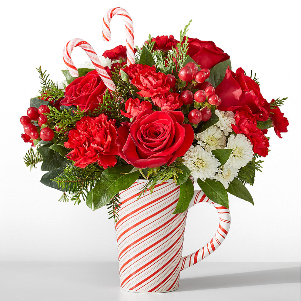 Peppermint Swirl Mug – GERLACHS GARDEN & FLORAL, Erie PA