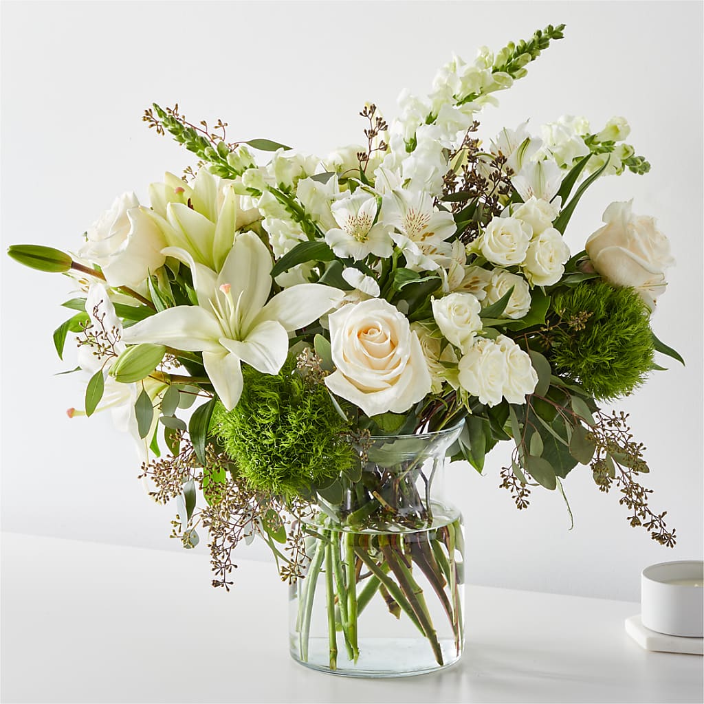 Fresh Linen Bouquet – GERLACHS GARDEN & FLORAL, Erie PA