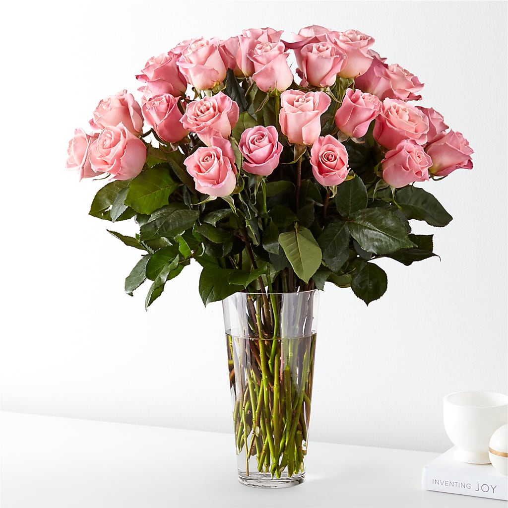 Long Stem Pink Rose Bouquet – GERLACHS GARDEN & FLORAL, Erie PA