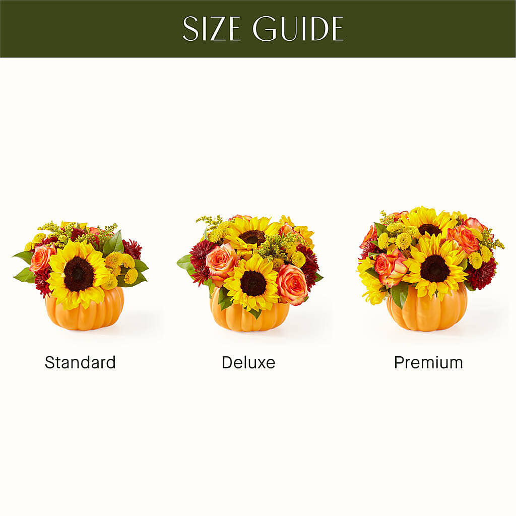 Golden Gourd Pumpkin Bouquet – GERLACHS GARDEN & FLORAL, Erie PA