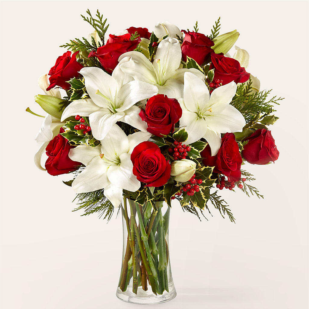Sparkling Snowflakes Bouquet – GERLACHS GARDEN & FLORAL, Erie PA
