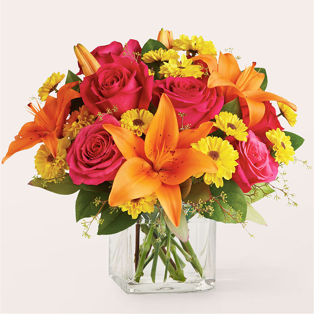Neon Lights Bouquet – GERLACHS GARDEN & FLORAL, Erie PA
