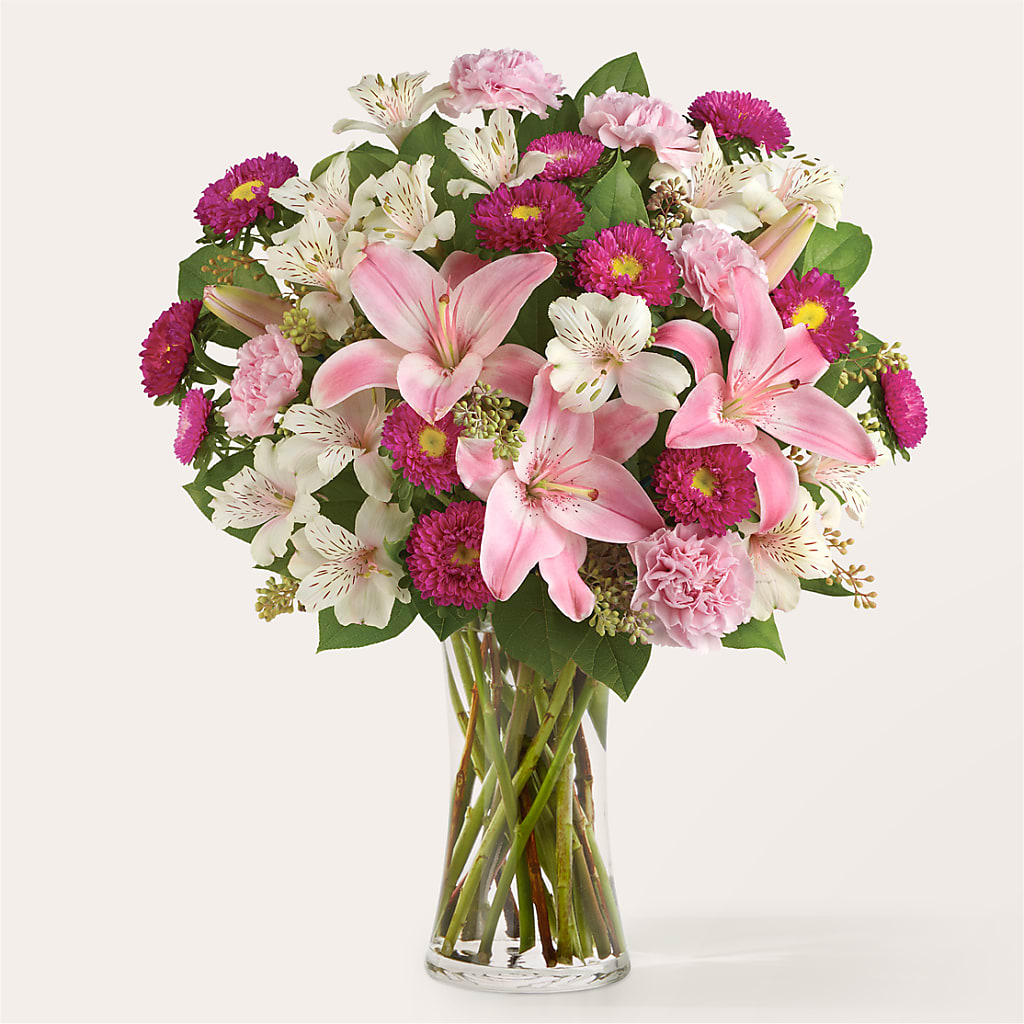 Feeling Fuchsia Bouquet – GERLACHS GARDEN & FLORAL, Erie PA