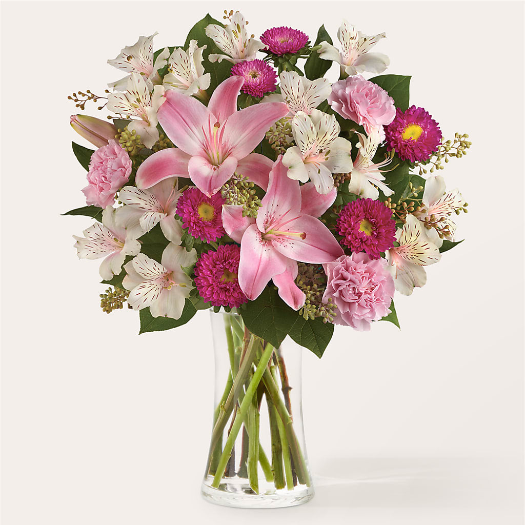 Feeling Fuchsia Bouquet – GERLACHS GARDEN & FLORAL, Erie PA
