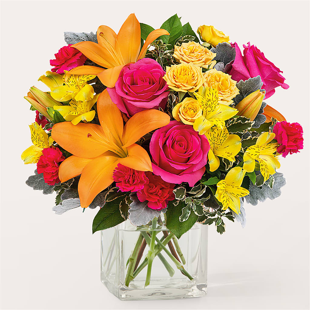 To the Tropics Bouquet – GERLACHS GARDEN & FLORAL, Erie PA