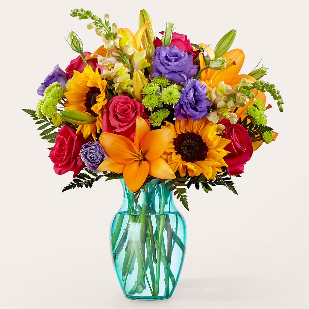 Double Rainbow Bouquet – GERLACHS GARDEN & FLORAL, Erie PA