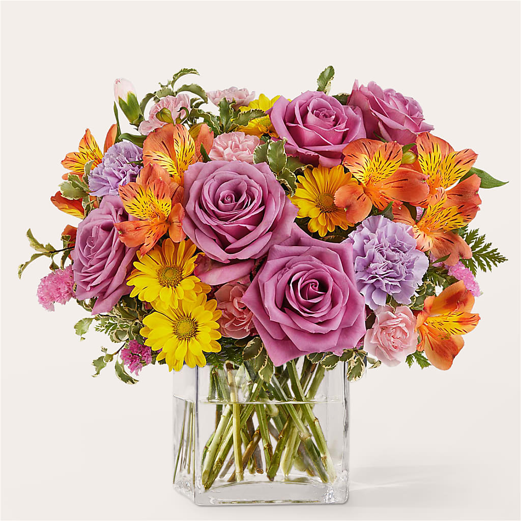 Shades of Happiness Bouquet – GERLACHS GARDEN & FLORAL, Erie PA