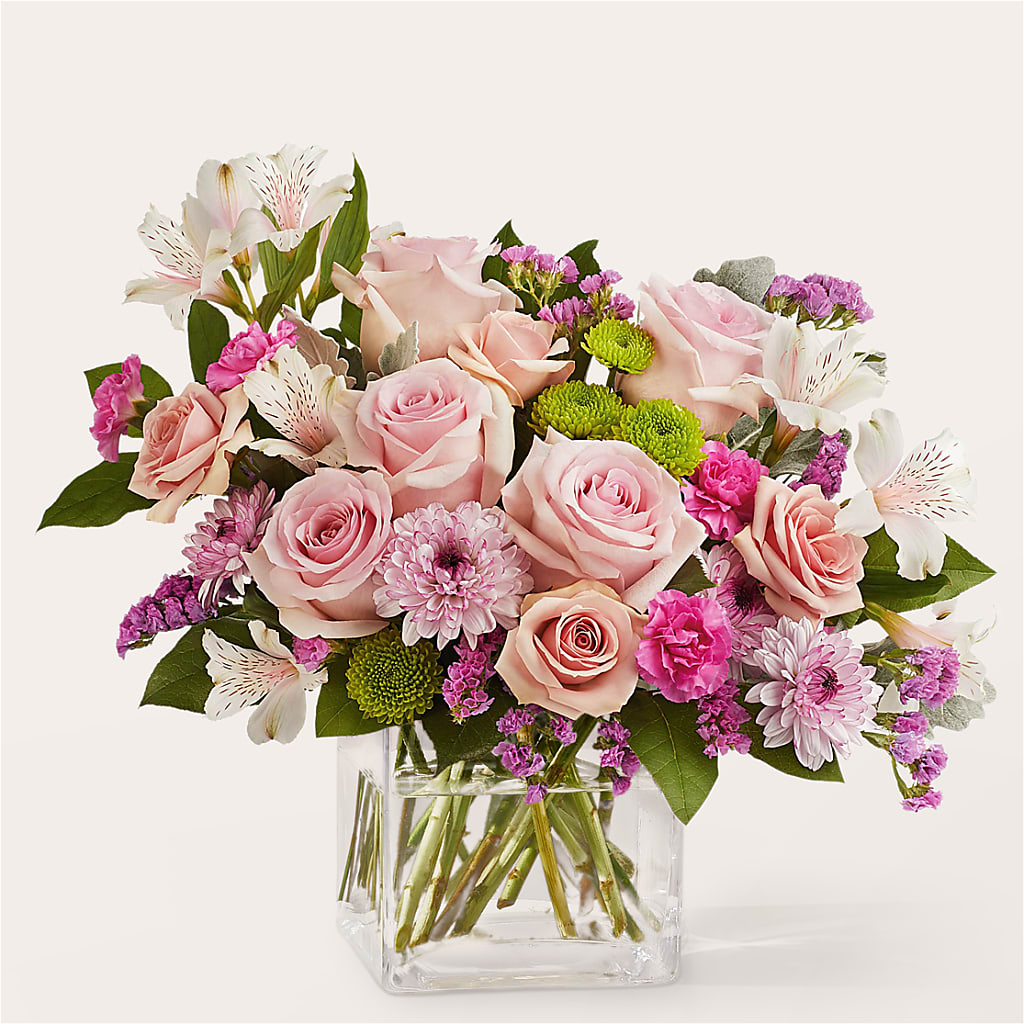 Pink Suede Bouquet – GERLACHS GARDEN & FLORAL, Erie PA