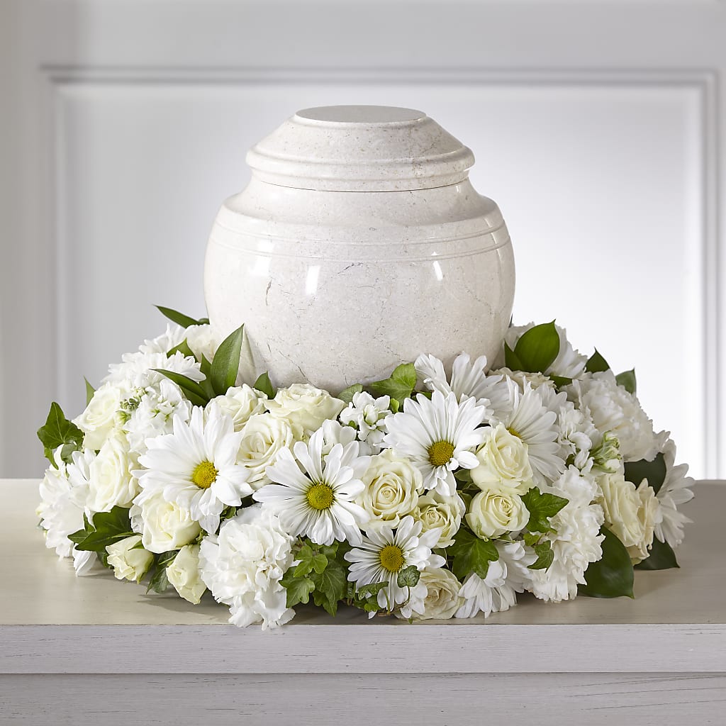 Ivory Gardens Cremation Adornment – GERLACHS GARDEN & FLORAL, Erie PA