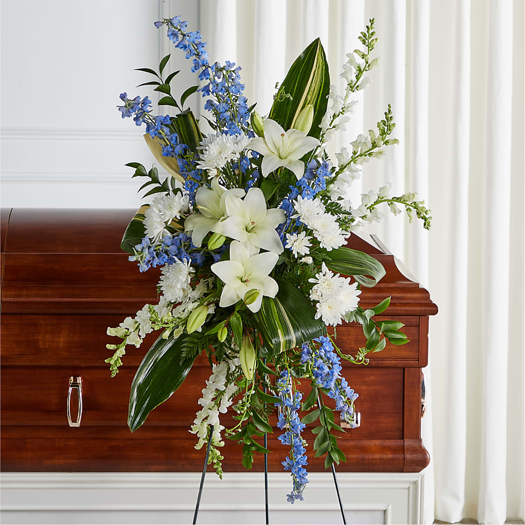 Eternal Impressions Standing Spray – GERLACHS GARDEN & FLORAL, Erie PA