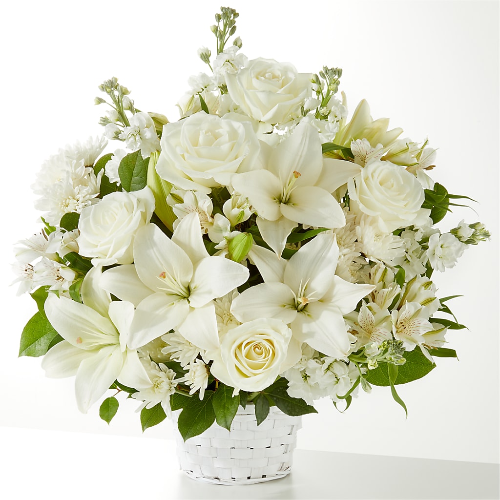 Peaceful Reflections Arrangement – GERLACHS GARDEN & FLORAL, Erie PA