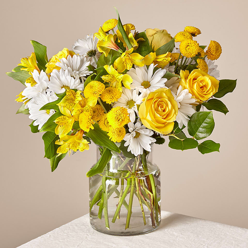 Sunny Sentiments Bouquet – GERLACHS GARDEN & FLORAL, Erie PA