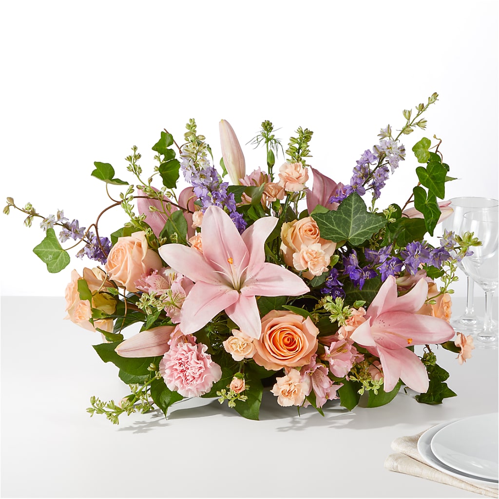 Blossom Time Centerpiece – GERLACHS GARDEN & FLORAL, Erie PA