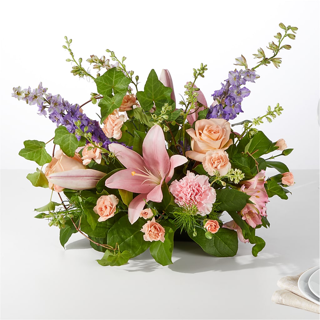 Blossom Time Centerpiece – GERLACHS GARDEN & FLORAL, Erie PA