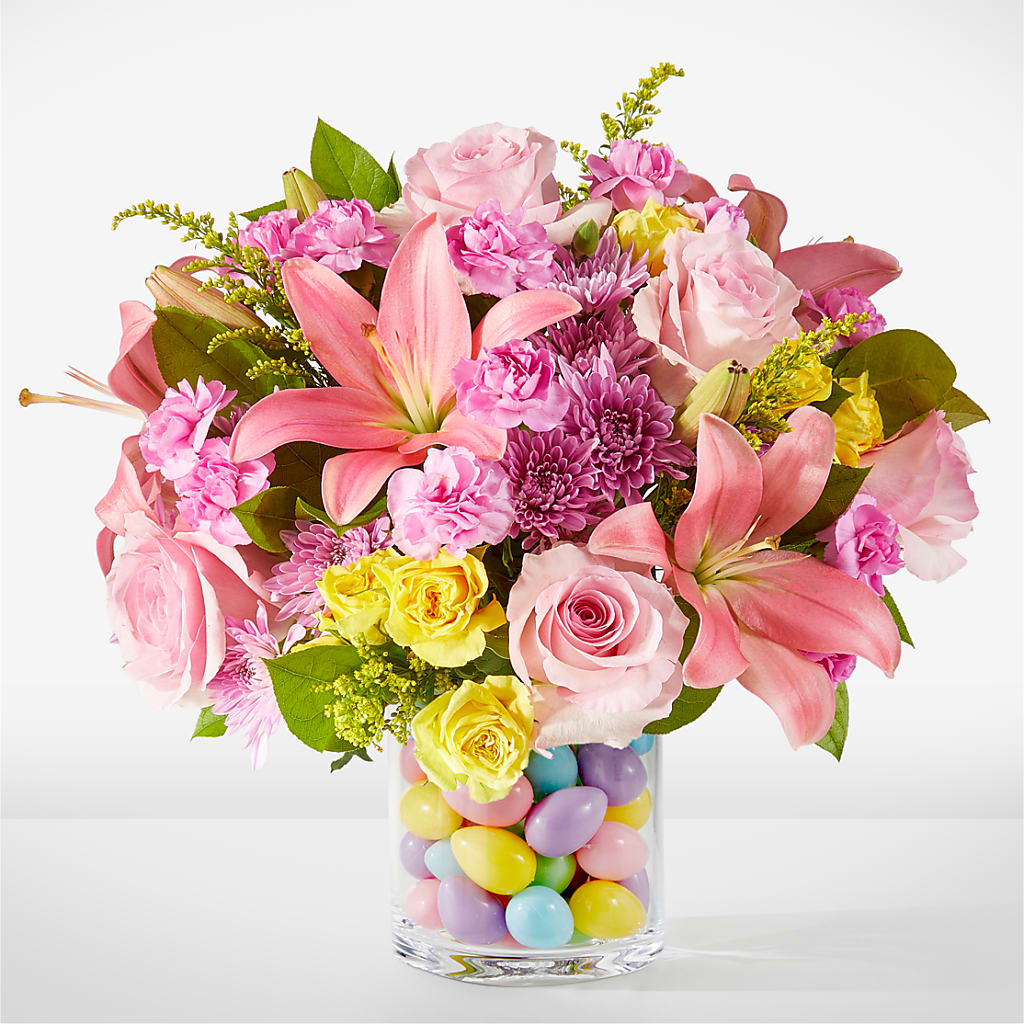 Easter Egg Hunt Bouquet – GERLACHS GARDEN & FLORAL, Erie PA