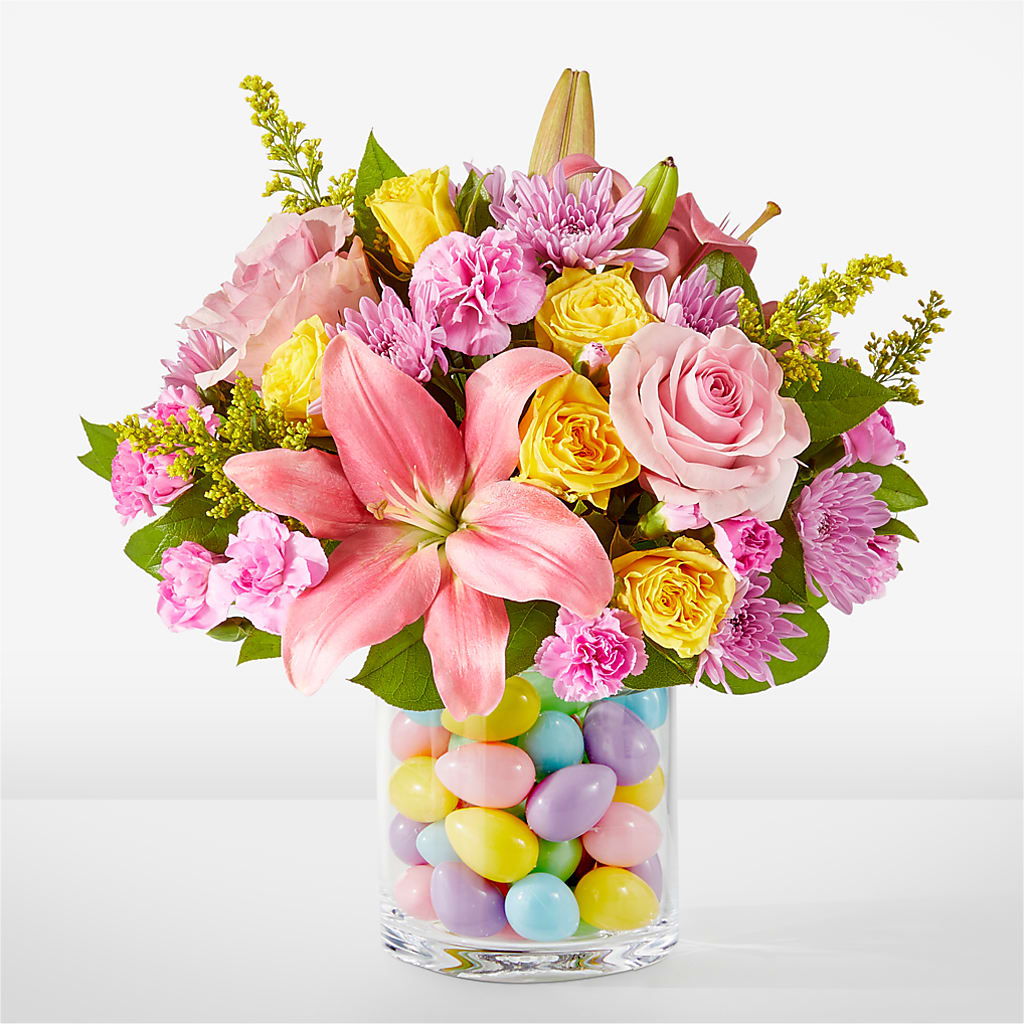 Easter Egg Hunt Bouquet – GERLACHS GARDEN & FLORAL, Erie PA