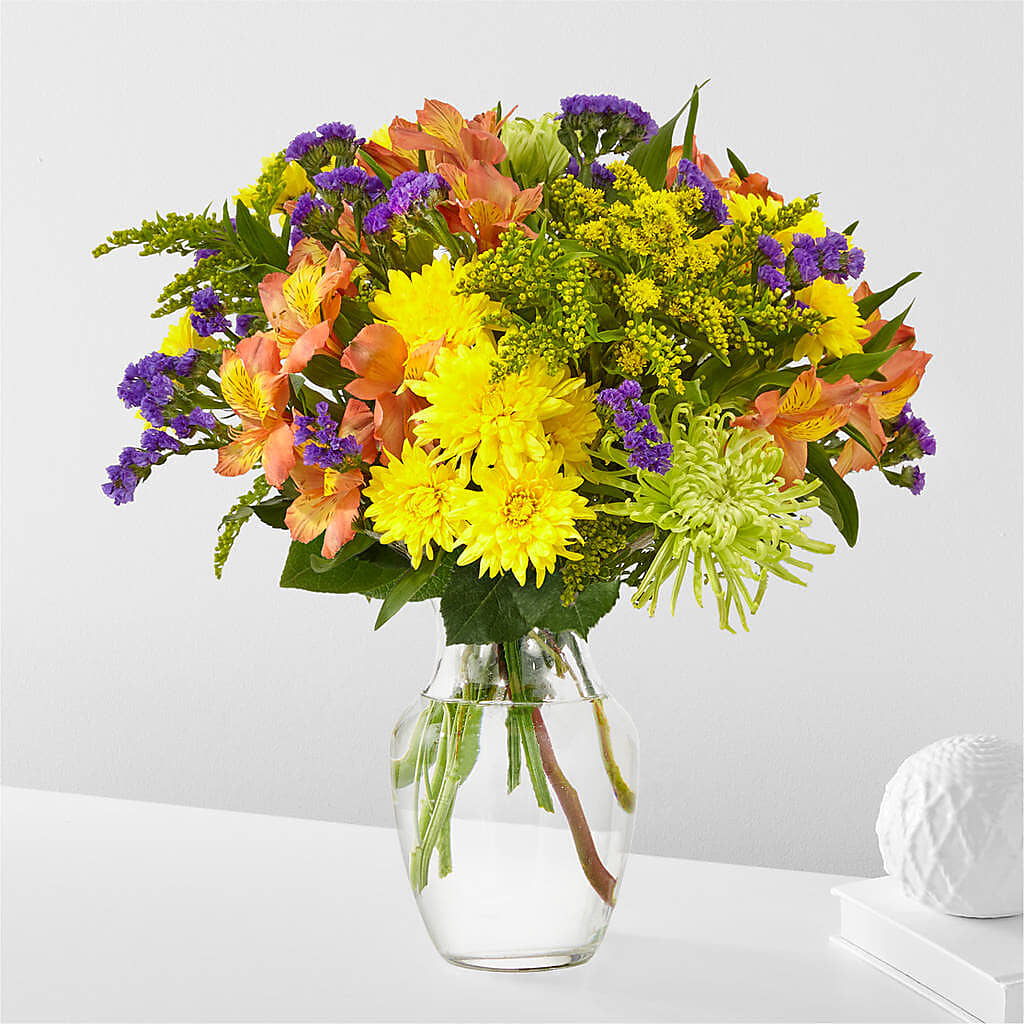 Marmalade Skies Bouquet – GERLACHS GARDEN & FLORAL, Erie PA