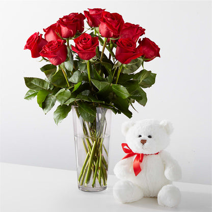 Romantic Long Stem Red Rose Bouquet Bundles – GERLACHS GARDEN & FLORAL, Erie PA