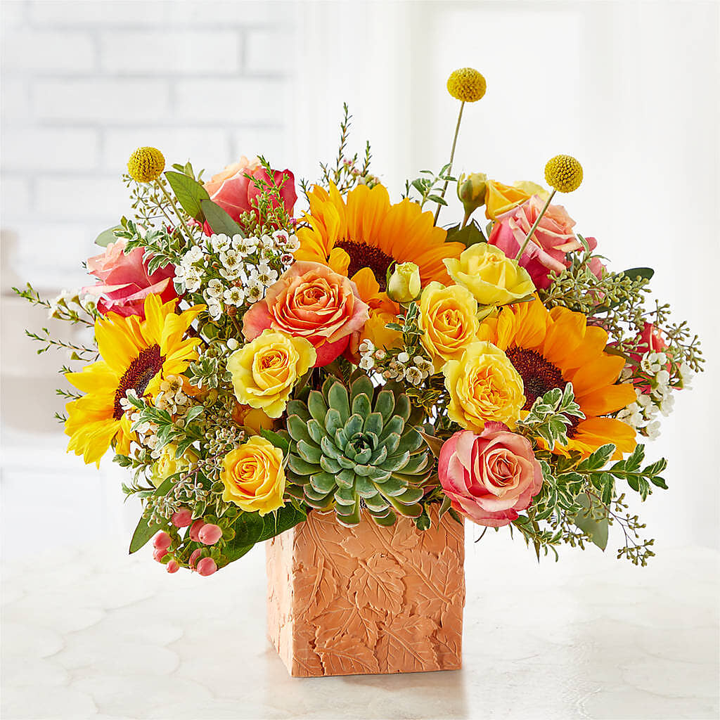 Sunflower Season Bouquet – GERLACHS GARDEN & FLORAL, Erie PA