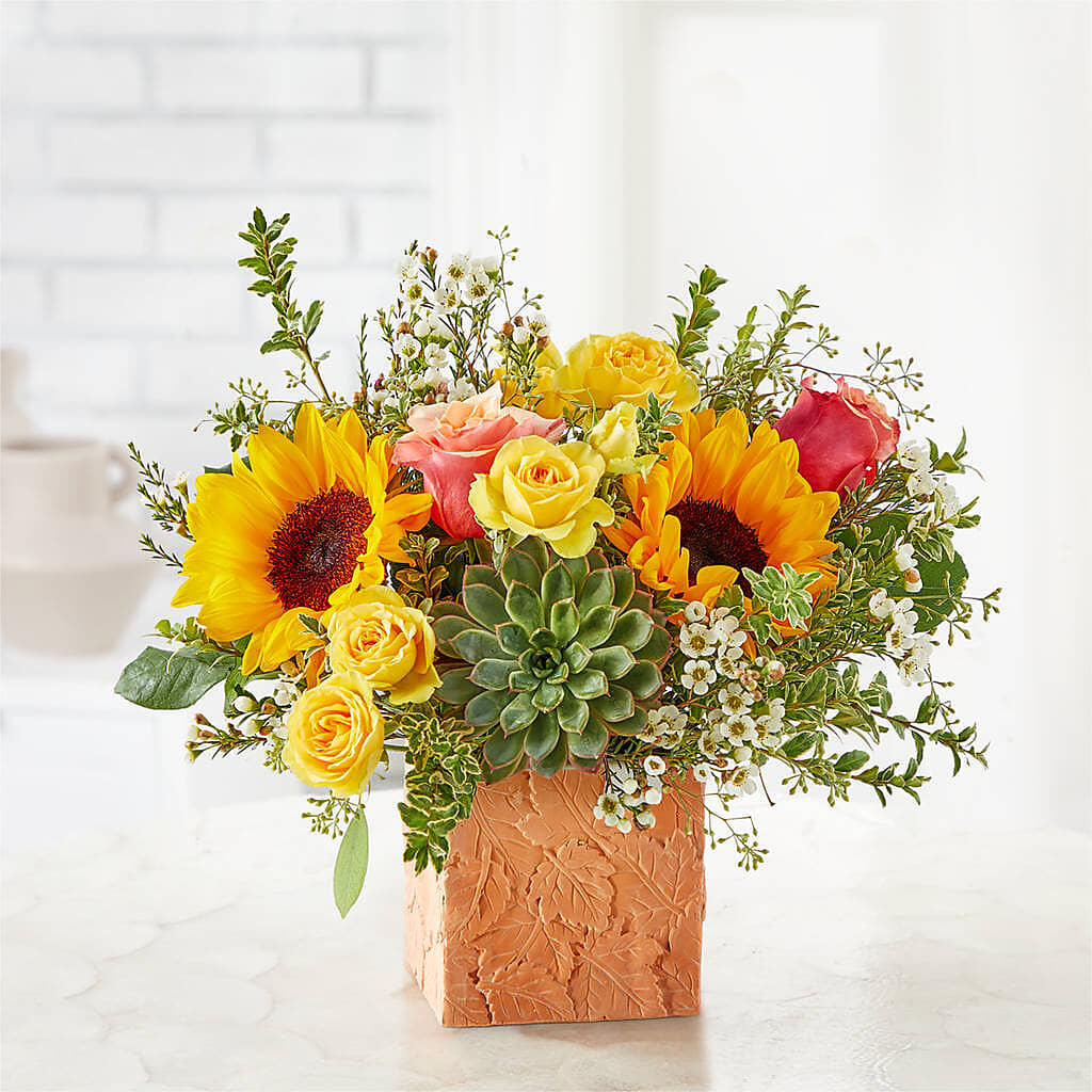Sunflower Season Bouquet – GERLACHS GARDEN & FLORAL, Erie PA