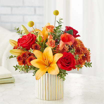 Scarlet Skies Bouquet – GERLACHS GARDEN & FLORAL, Erie PA