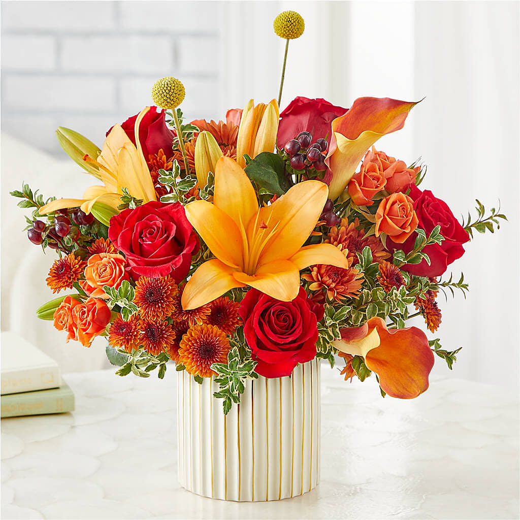 Scarlet Skies Bouquet – GERLACHS GARDEN & FLORAL, Erie PA