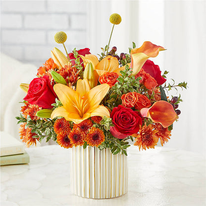 Scarlet Skies Bouquet – GERLACHS GARDEN & FLORAL, Erie PA