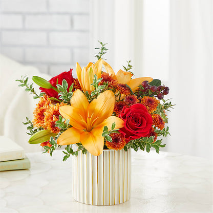 Scarlet Skies Bouquet – GERLACHS GARDEN & FLORAL, Erie PA