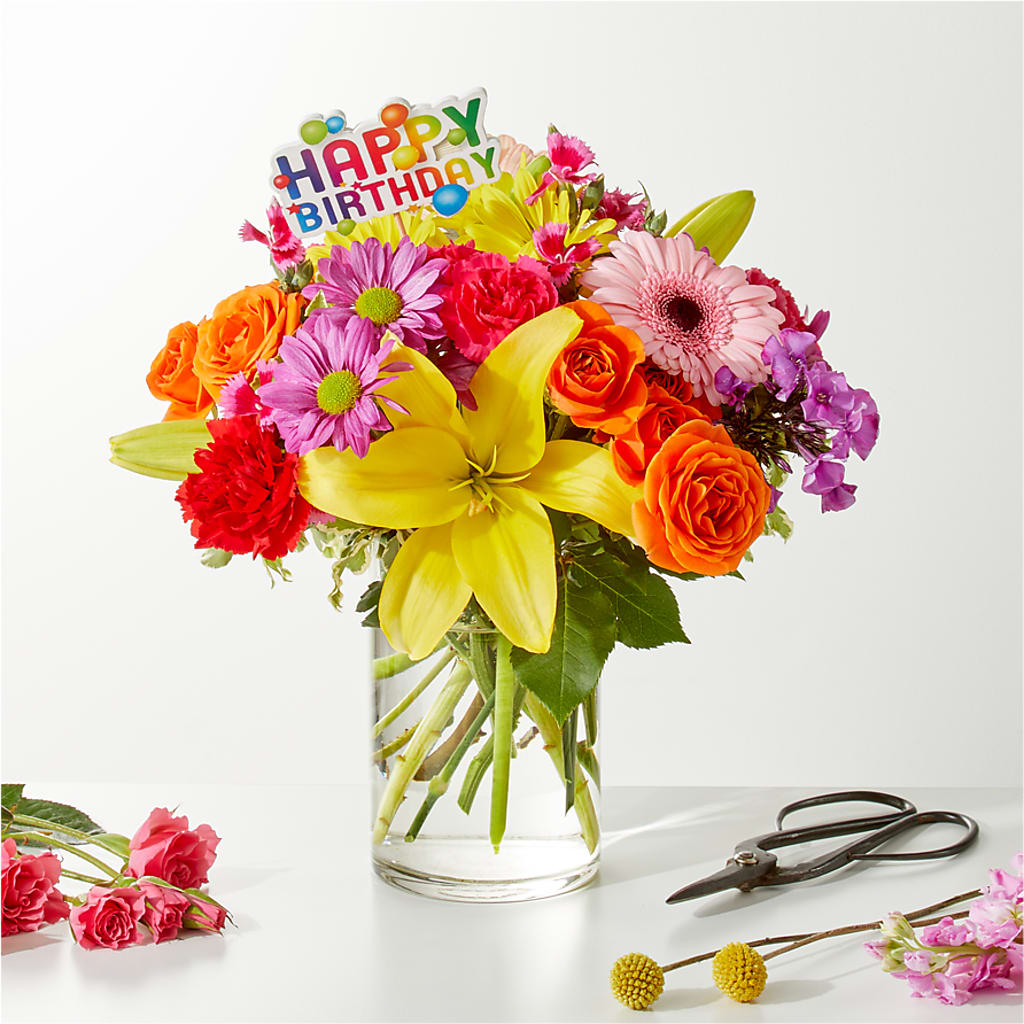 Cue the Confetti - A Florist Original – GERLACHS GARDEN & FLORAL, Erie PA