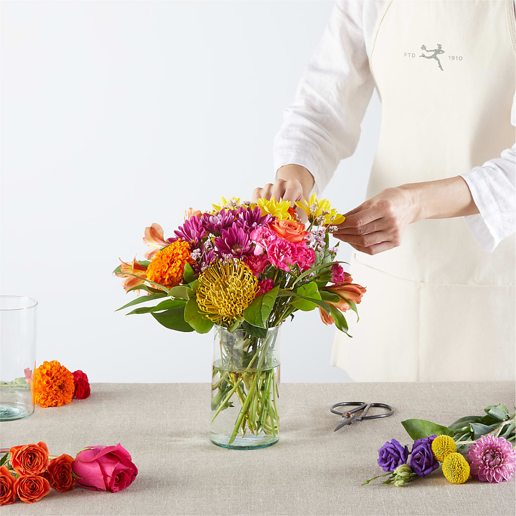 Feast of Color – A Florist Original – GERLACHS GARDEN & FLORAL, Erie PA