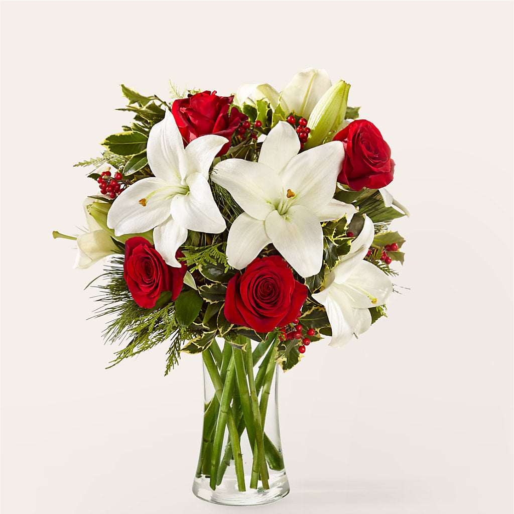 Sparkling Snowflakes Bouquet – GERLACHS GARDEN & FLORAL, Erie PA