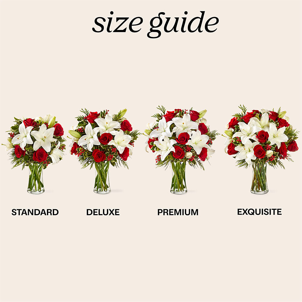 Sparkling Snowflakes Bouquet – GERLACHS GARDEN & FLORAL, Erie PA