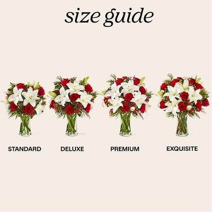 Sparkling Snowflakes Bouquet – GERLACHS GARDEN & FLORAL, Erie PA