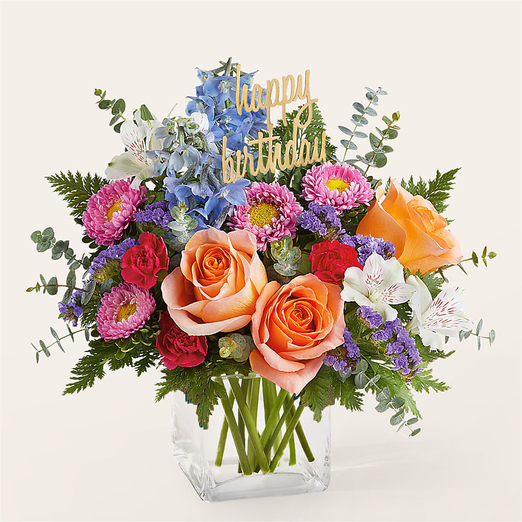 Birthday Bash Bouquet – GERLACHS GARDEN & FLORAL, Erie PA