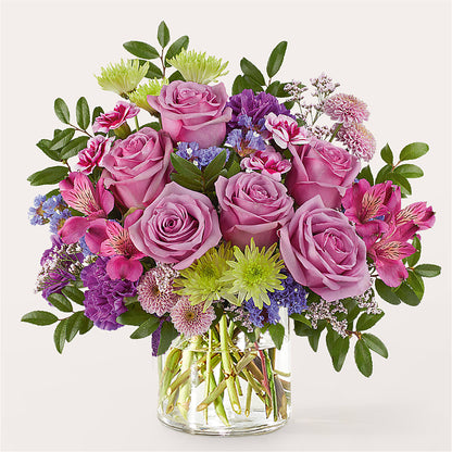 Glass Half Full Bouquet – GERLACHS GARDEN & FLORAL, Erie PA