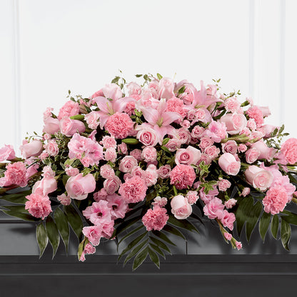 Garden of Comfort Casket Spray (Standard) – GERLACHS GARDEN & FLORAL, Erie PA