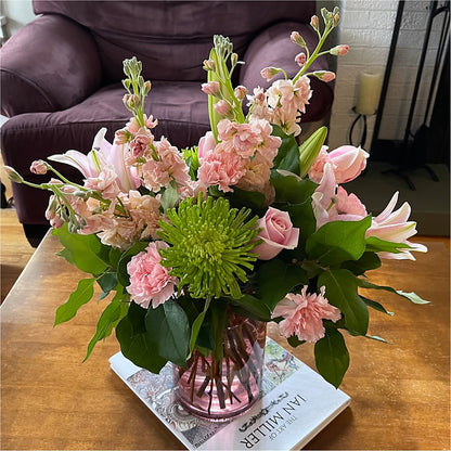 Pretty in Pink Bouquet – GERLACHS GARDEN & FLORAL, Erie PA