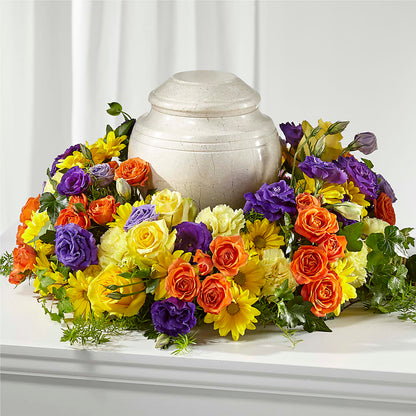 Blossoms of Remembrance Cremation Adornment – GERLACHS GARDEN & FLORAL, Erie PA