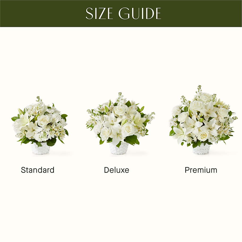 Peaceful Reflections Arrangement – GERLACHS GARDEN & FLORAL, Erie PA