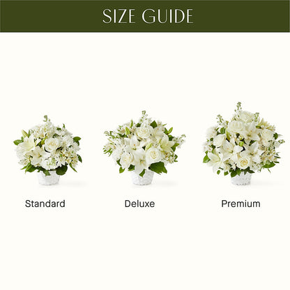 Peaceful Reflections Arrangement – GERLACHS GARDEN & FLORAL, Erie PA