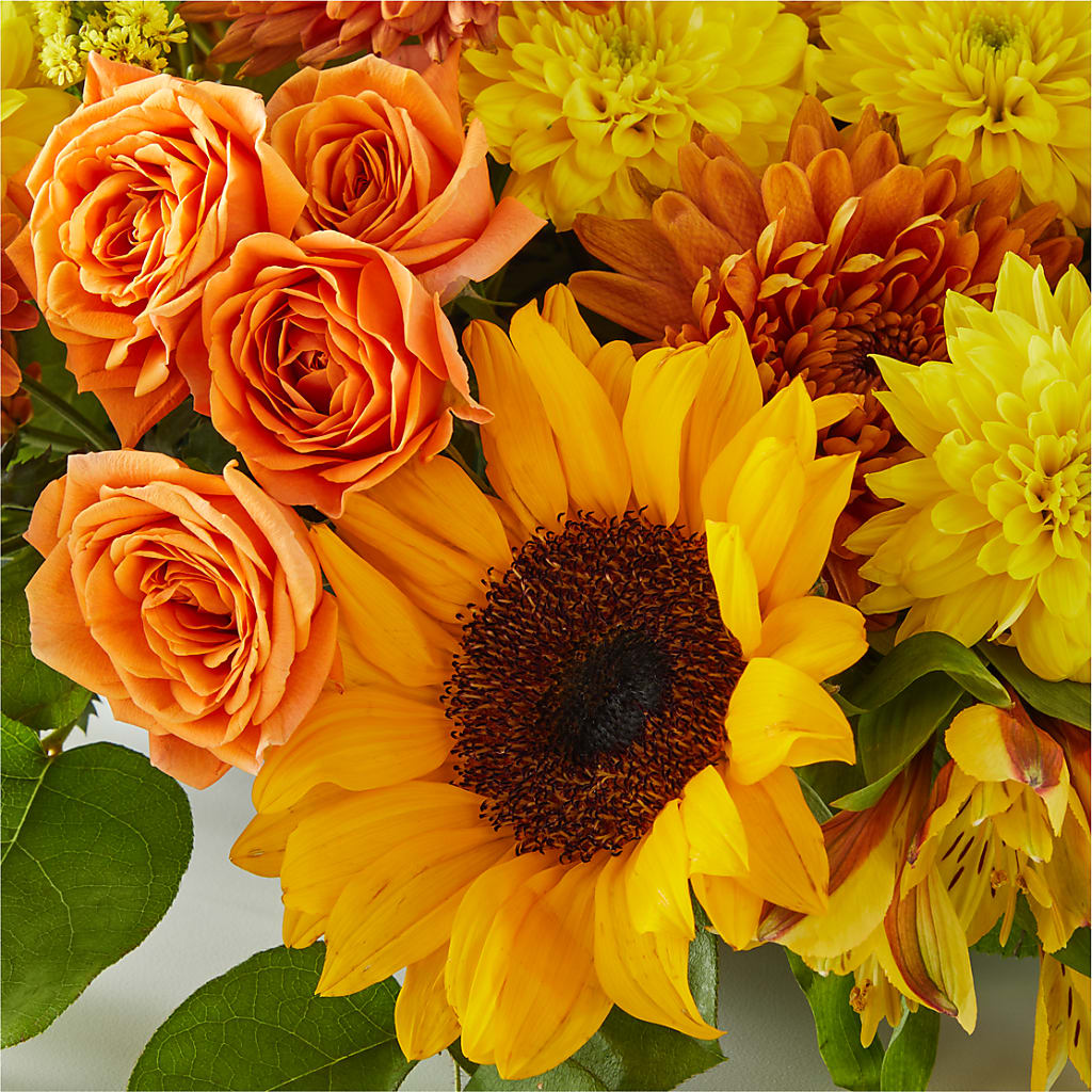 Autumn Harmony Centerpiece – GERLACHS GARDEN & FLORAL, Erie PA