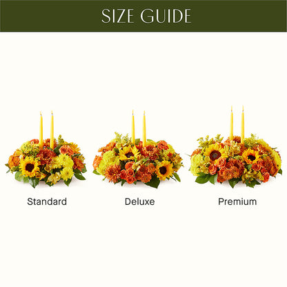 Autumn Harmony Centerpiece – GERLACHS GARDEN & FLORAL, Erie PA