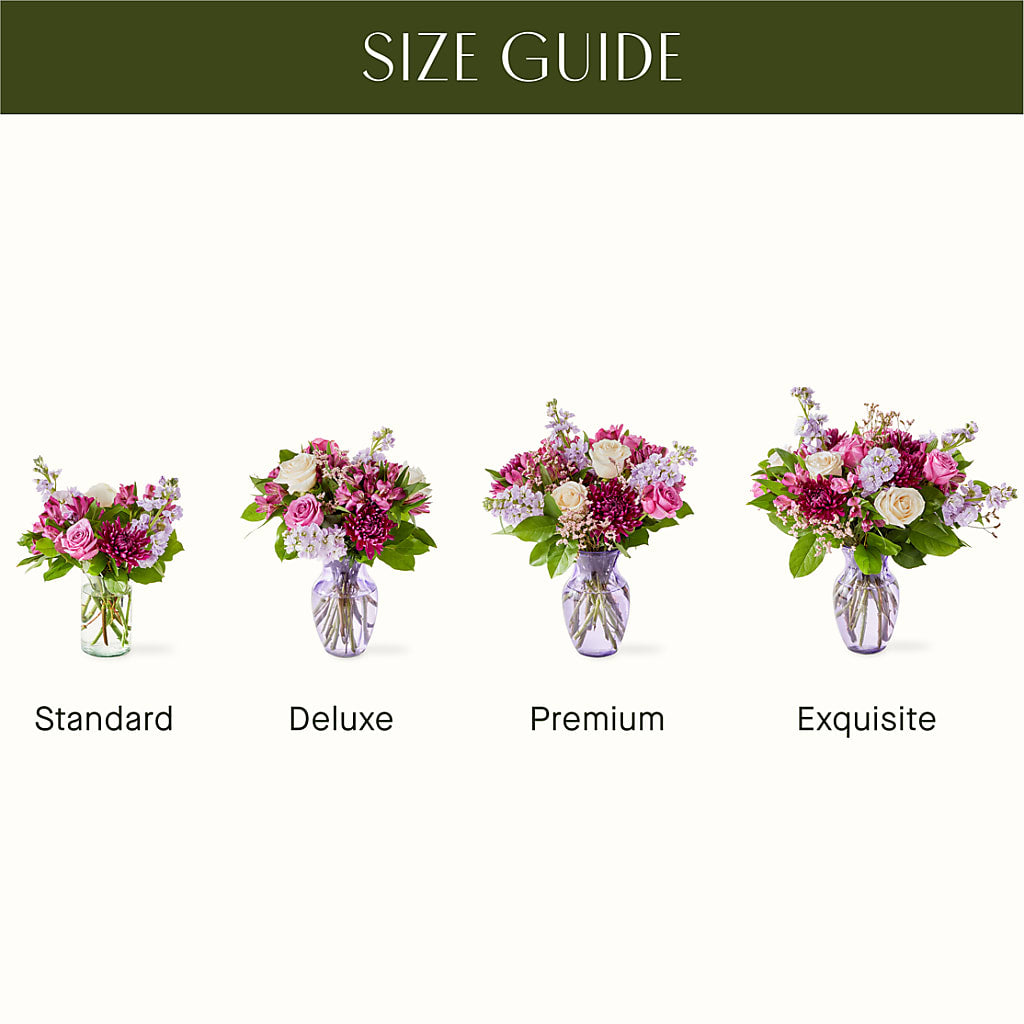 Amethyst Dreams Bouquet – GERLACHS GARDEN & FLORAL, Erie PA