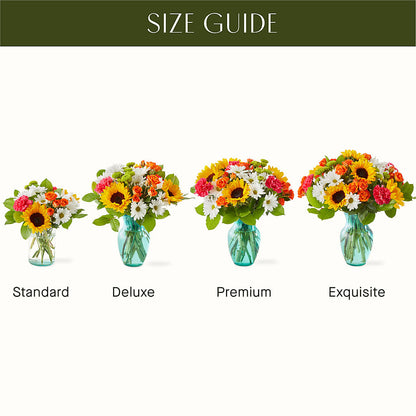 Sun-drenched Blooms Bouquet – GERLACHS GARDEN & FLORAL, Erie PA