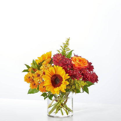 Flannel Scarf Bouquet – GERLACHS GARDEN & FLORAL, Erie PA