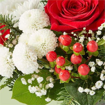 Chance of Flurries Bouquet – GERLACHS GARDEN & FLORAL, Erie PA