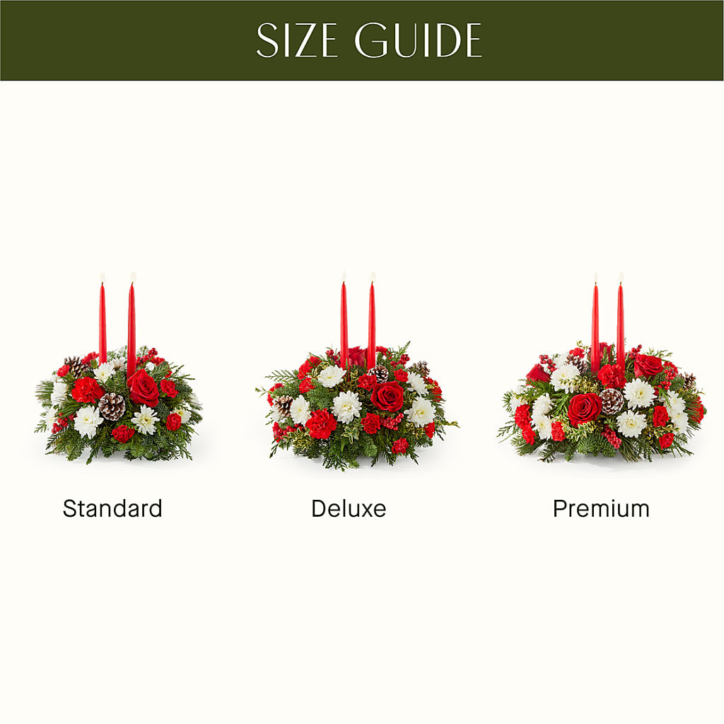 Holiday Soiree Centerpiece – GERLACHS GARDEN & FLORAL, Erie PA