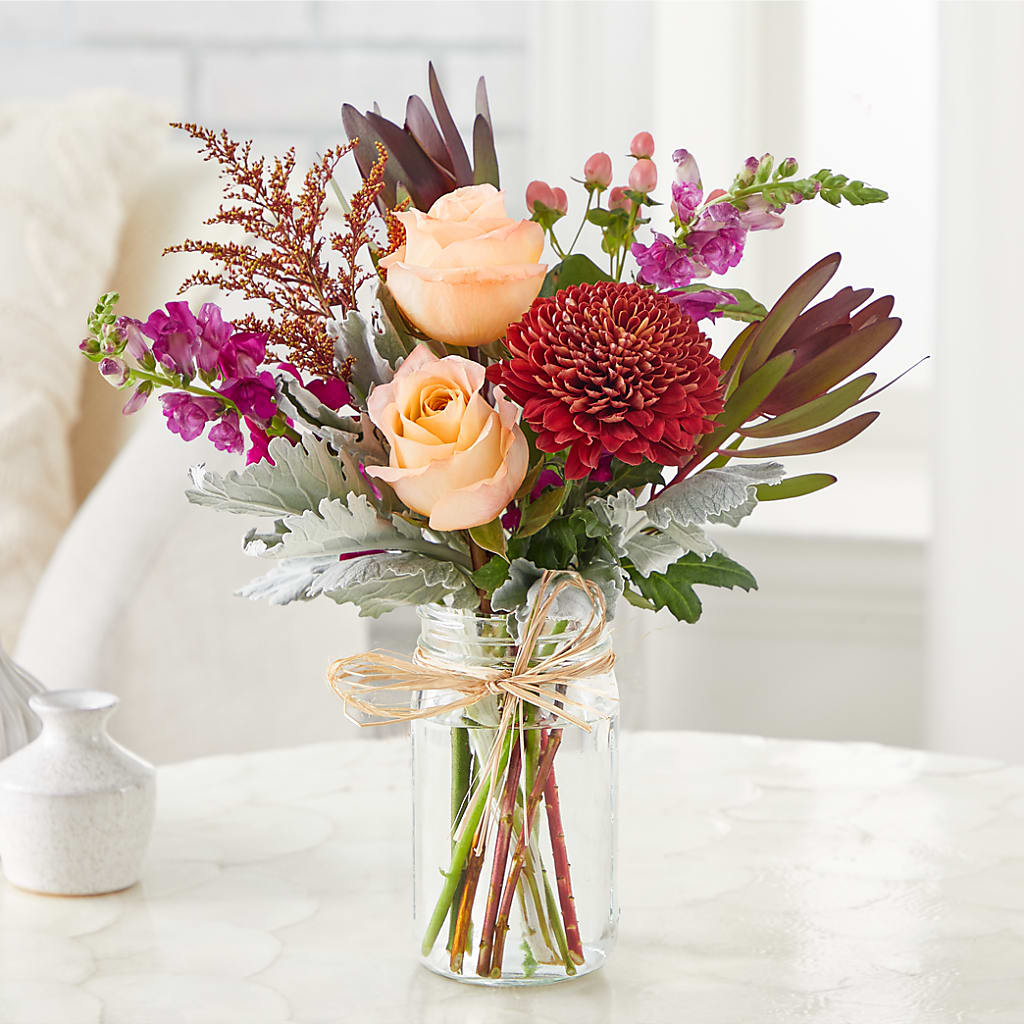 Moody Hues Bouquet – GERLACHS GARDEN & FLORAL, Erie PA