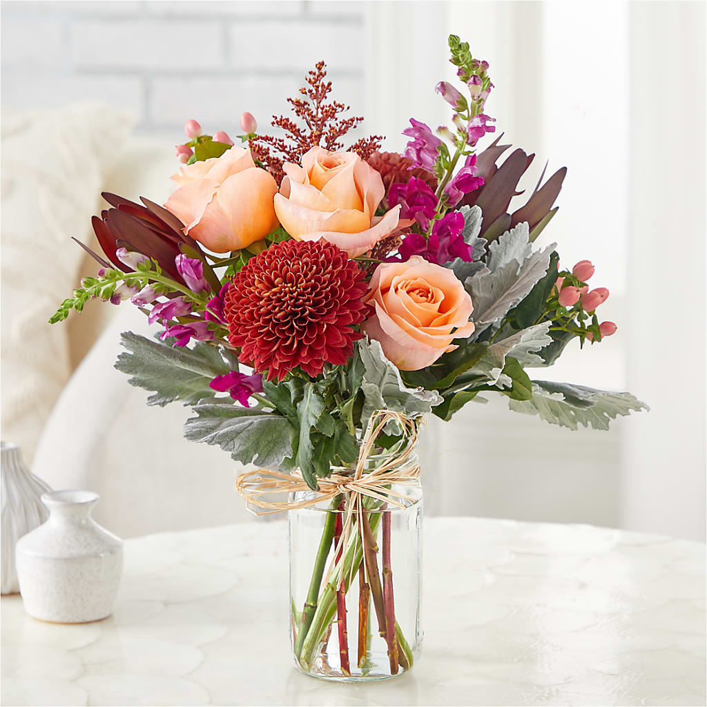 Moody Hues Bouquet – GERLACHS GARDEN & FLORAL, Erie PA