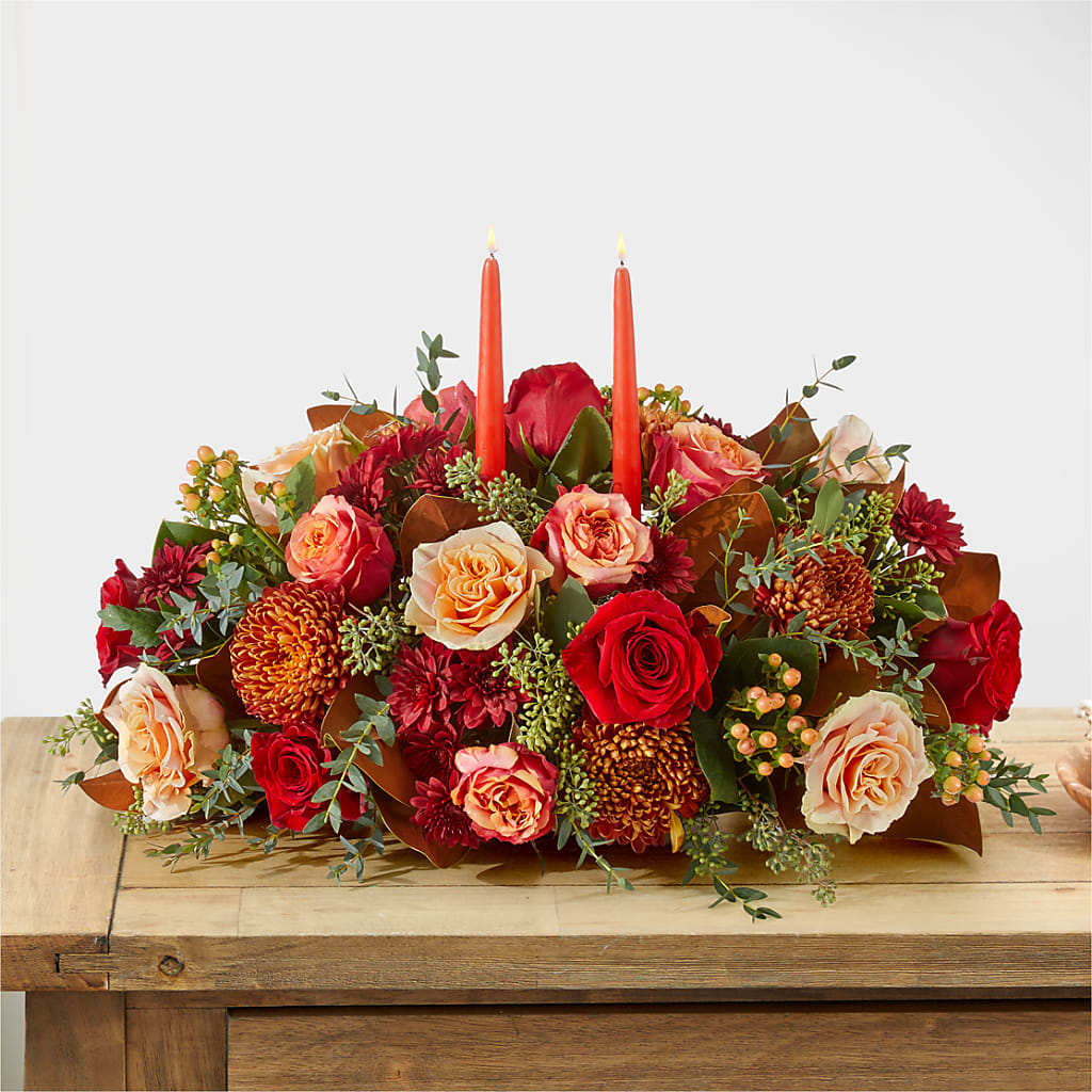 Gather Near Centerpiece – GERLACHS GARDEN & FLORAL, Erie PA